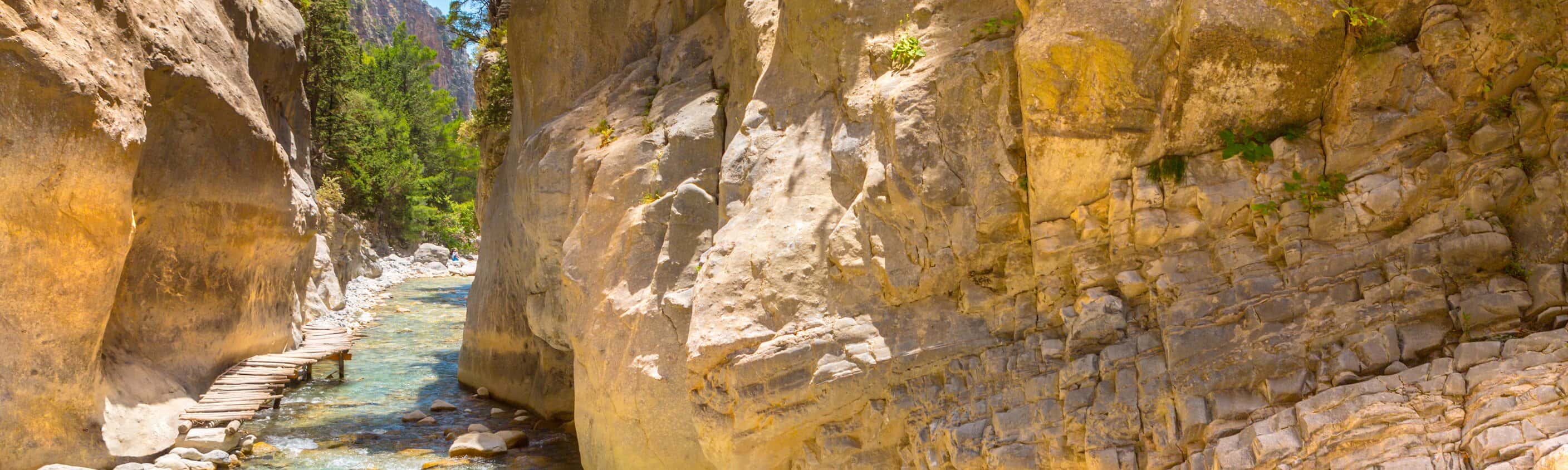 Samaria Schlucht | © shutterstock_1079482913
