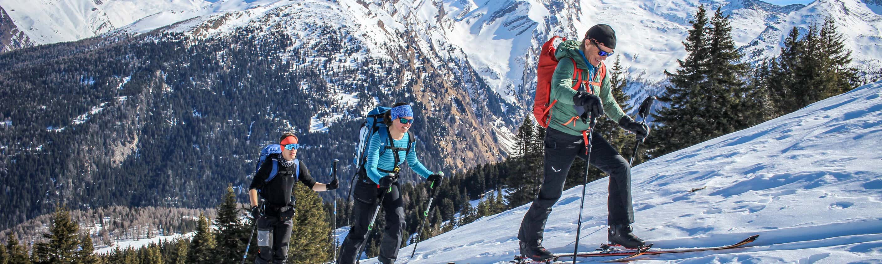 Skitouren für Einsteiger ohne Tiefschnee-Erfahrung