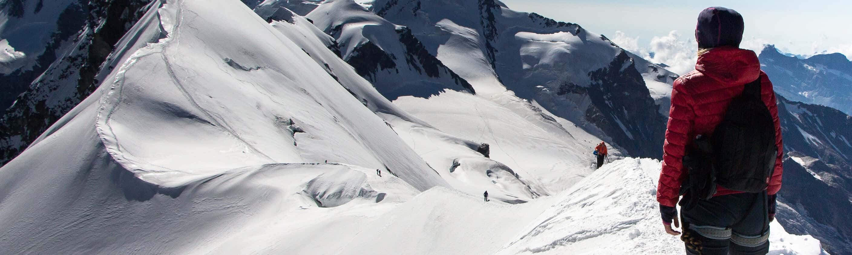 Hochtouren für Einsteiger in den Walliser Alpen