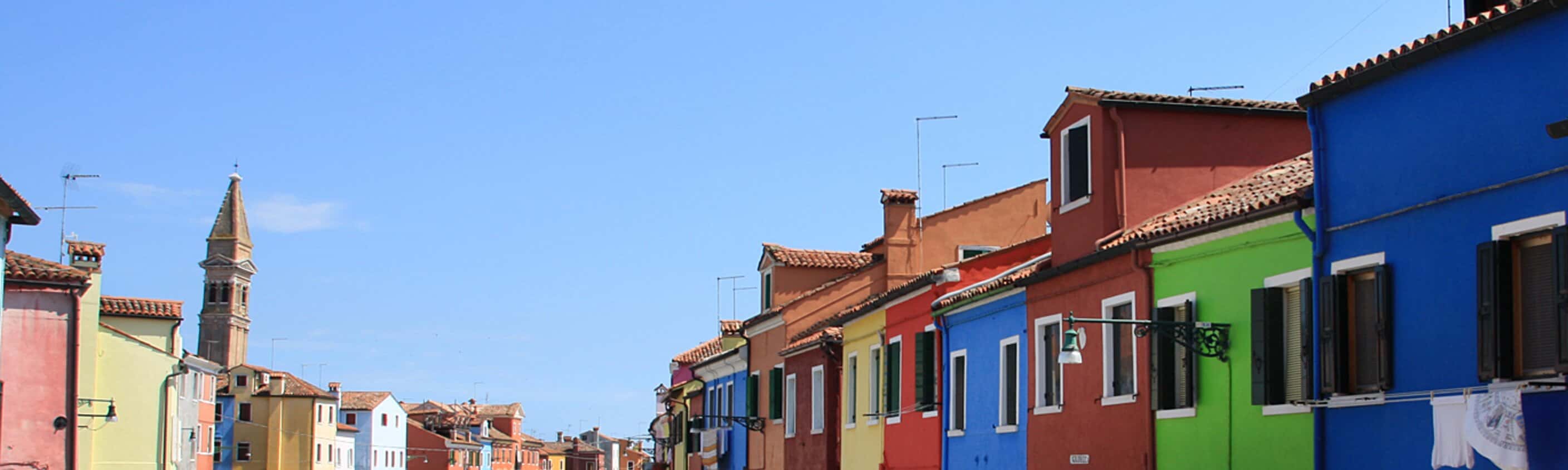 Venedig bunte Gasse | © Inntours