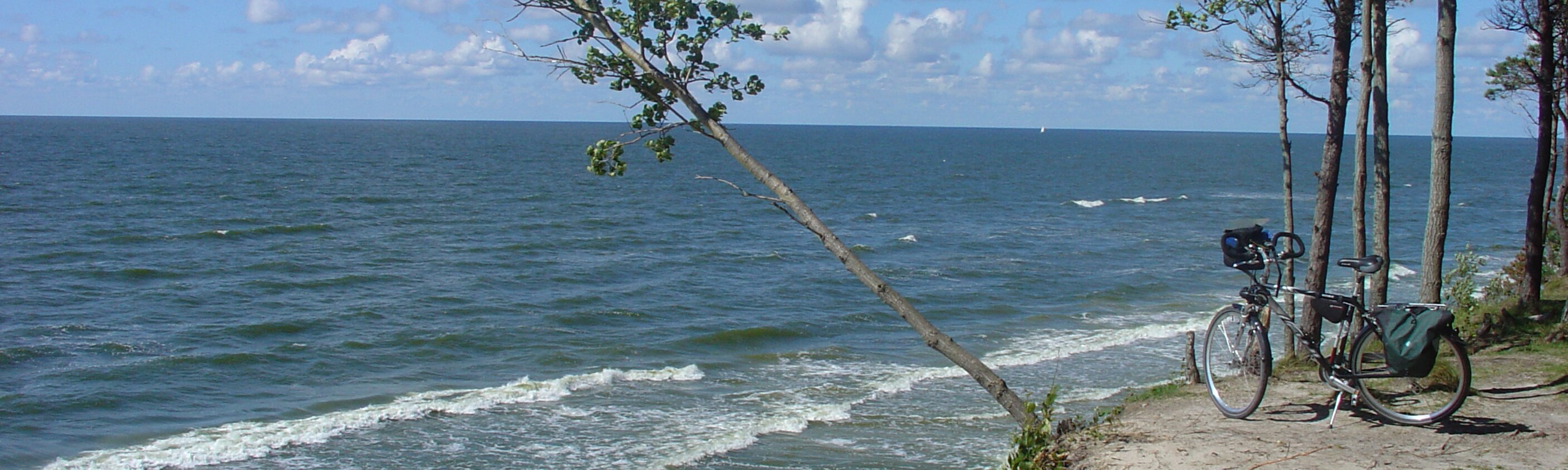 Radtour durch 4 Länder weiße Strand | © Baltic Bike Travel
