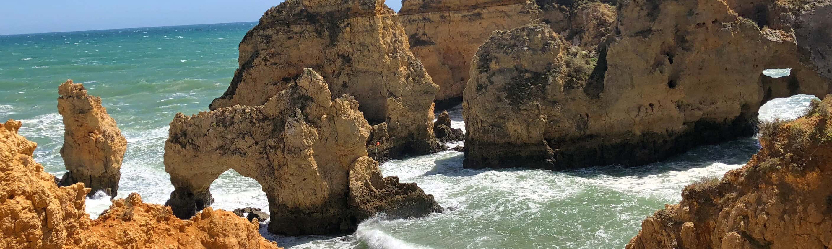 Algarve Fels Brandung | © Eurohike