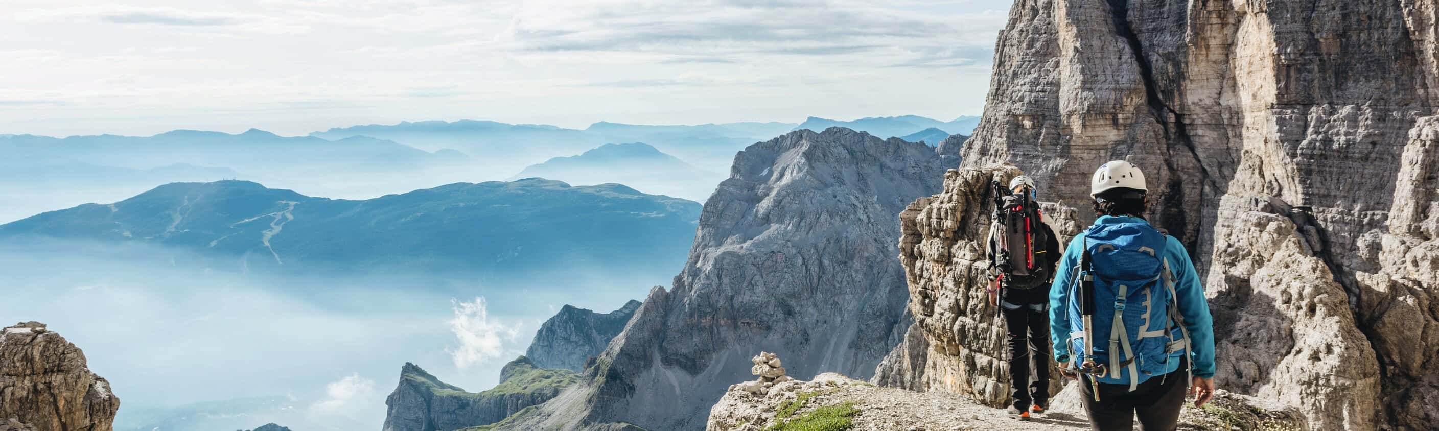 Klettersteige in der Brenta - klassische Rundtour über berühmte Steige