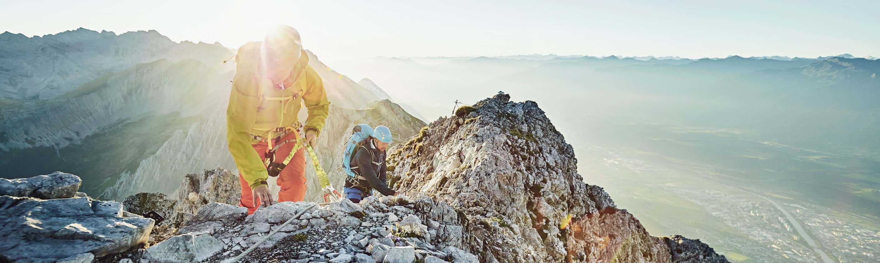 Klettersteige in Tirol - Stubai, Wipptal und Gschnitztal