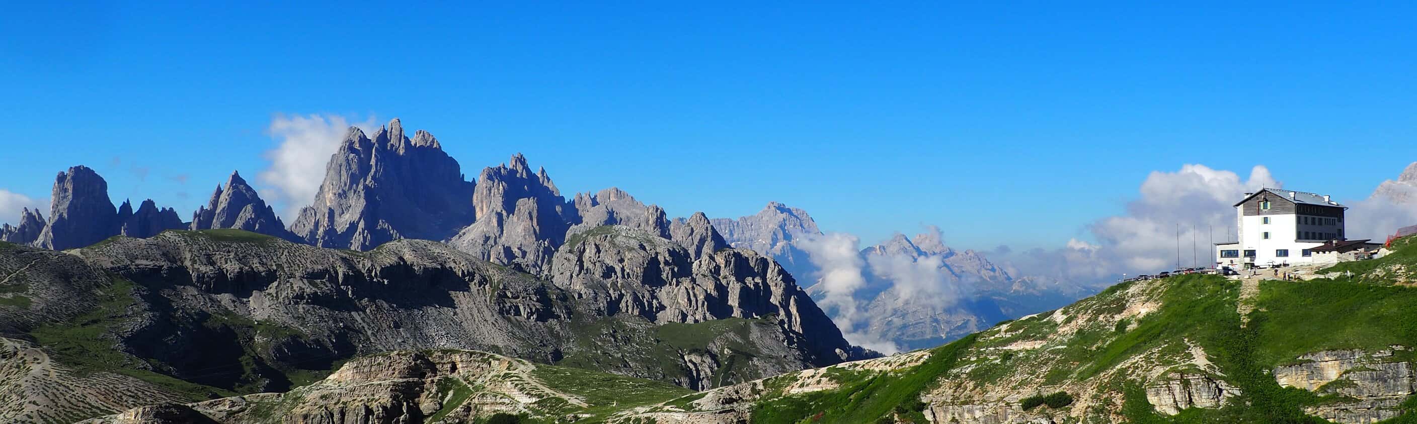Dolomiten von Cortina, via Pocol und Misurina