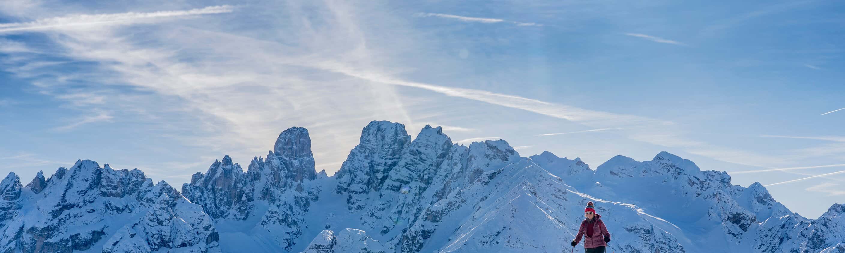 Schneeschuhwandern im Südtiroler Villnösstal
