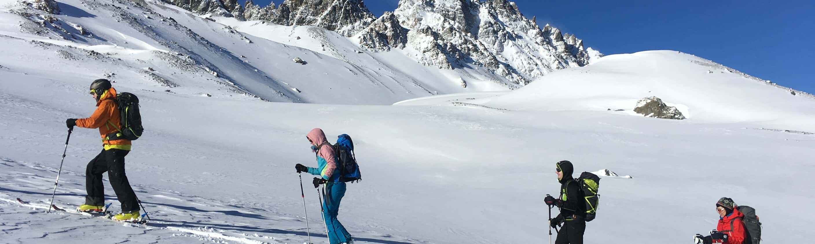 Kombinierter Tiefschnee- und Skitourenkurs in der Silvretta