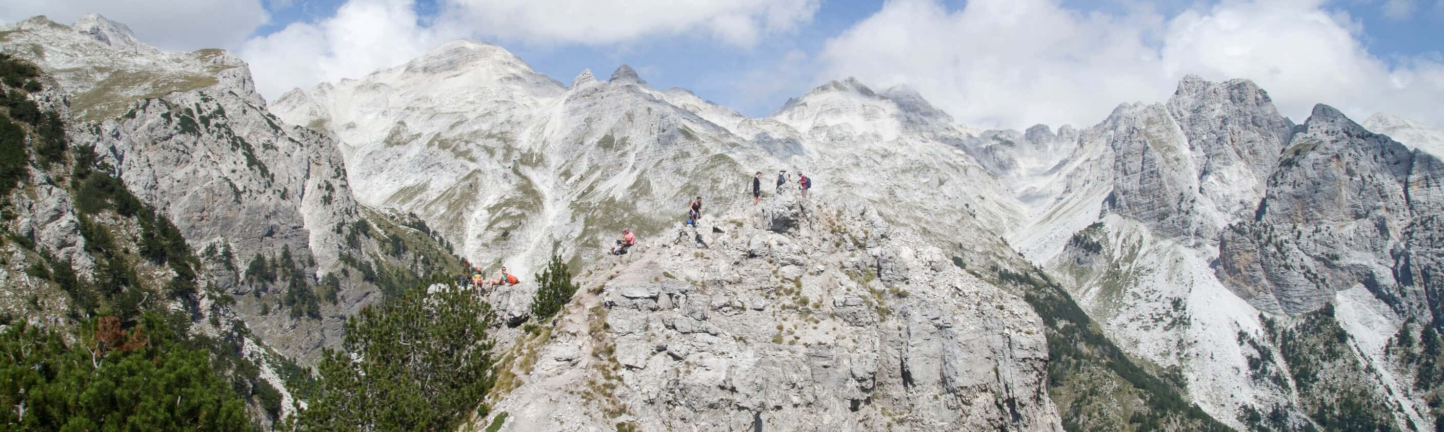 Albanische Alpen Valbona Pass Jezerca Gipfel | © Shutterstock
