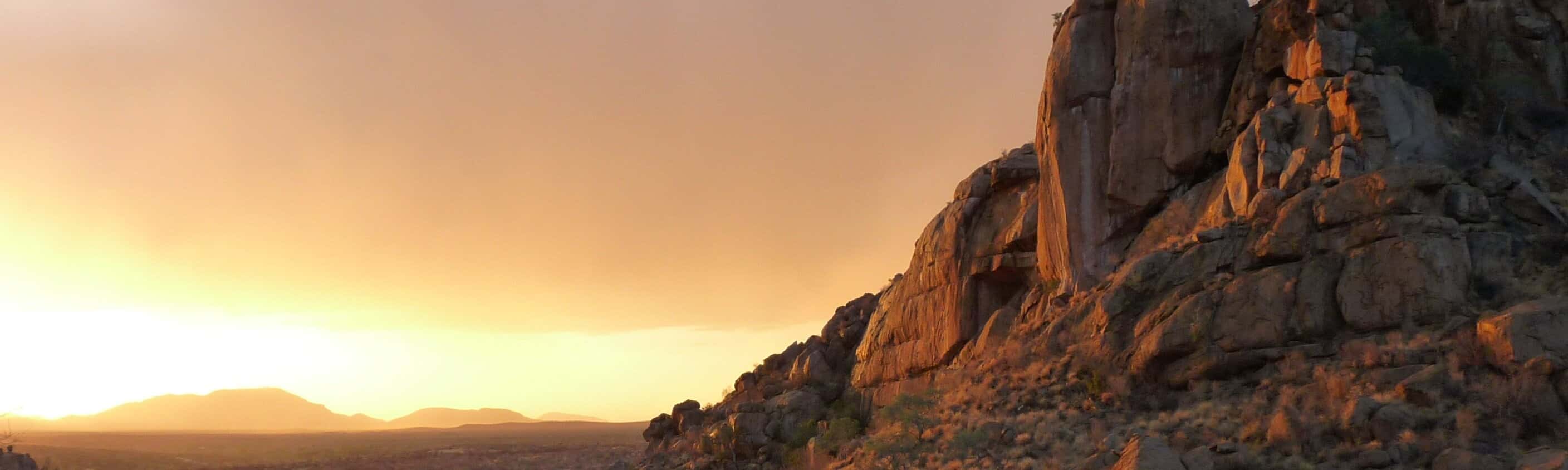 Silvester in Namibia