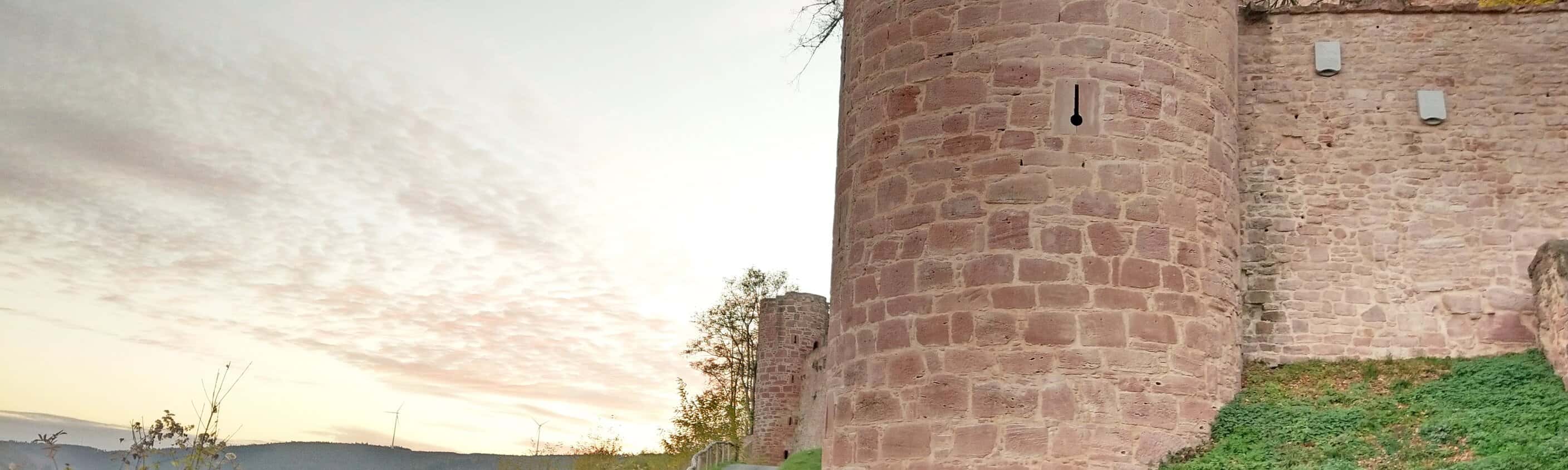 Burgmauer im Spessart | © ASI Reisen