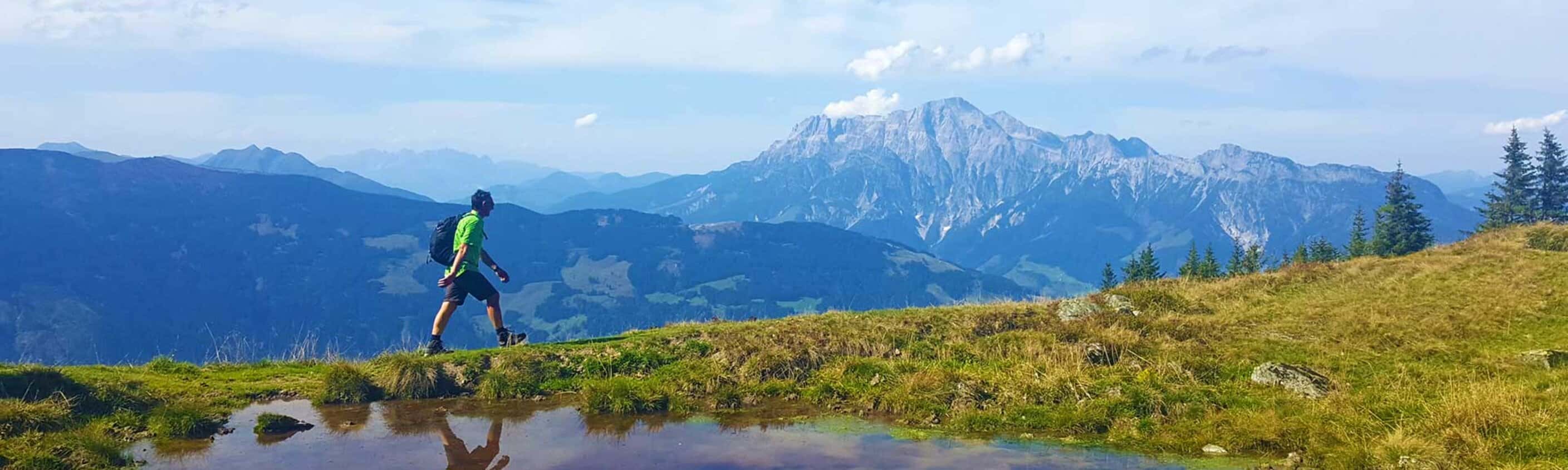 Salzburger Gipfel & Kitzbüheler Alpen - 8 Tage Höhenwandern im Pinzgau und im Pillerseetal