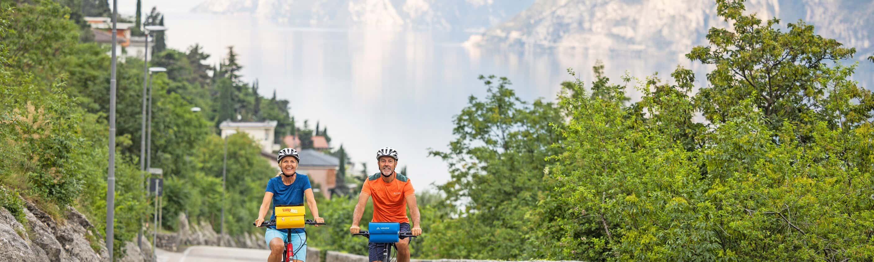 Radler bei Torbole am Gardasee | © ASI Reisen