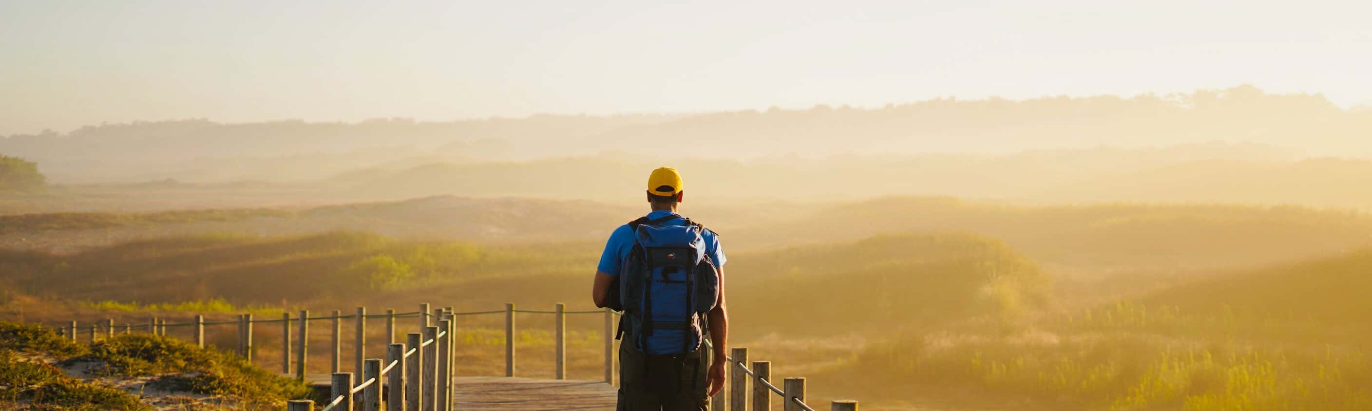 Wanderer auf dem portugiesischen Jakobsweg | © Shutterstock