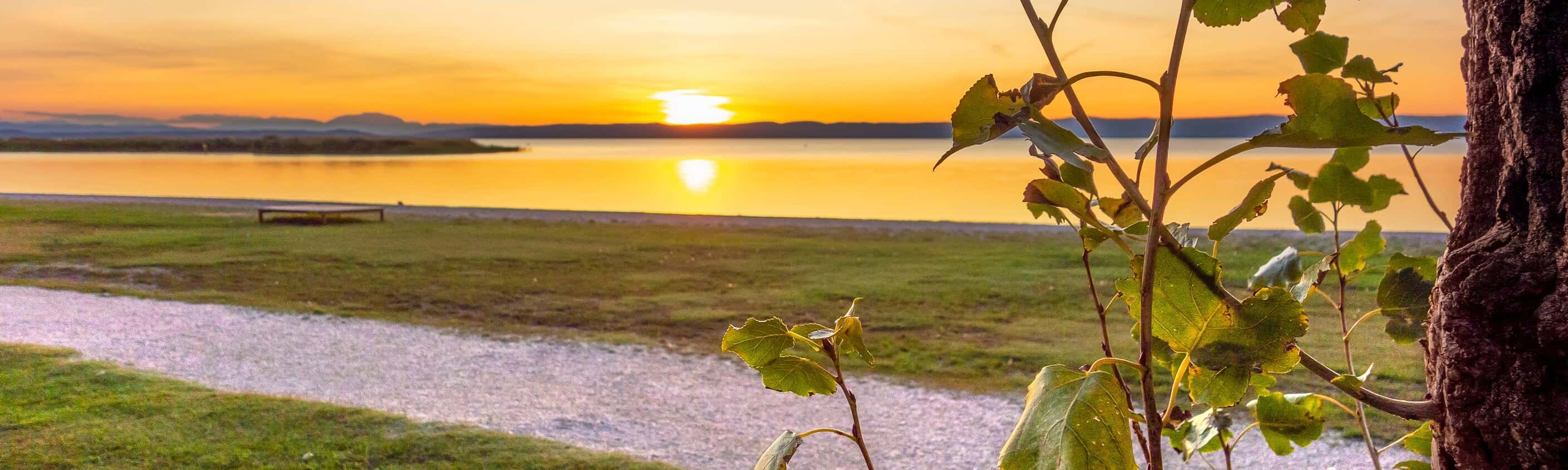 Sonenuntergang am Neusiedlersee bei Podersdorf | © Shutterstock