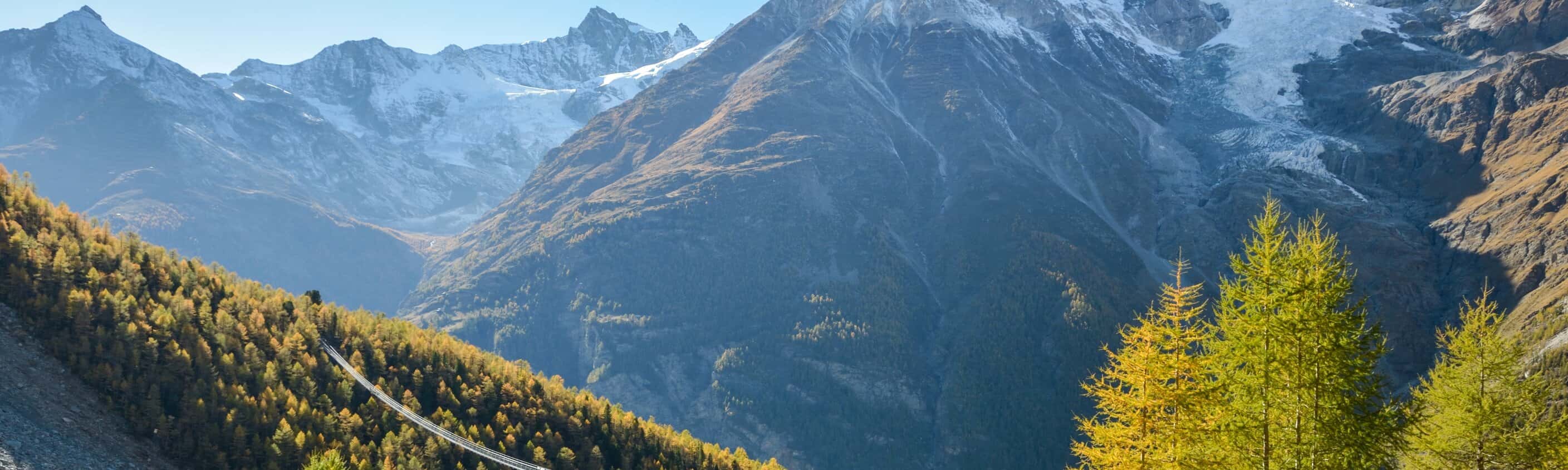 Charles-Kuonen-Hängebrücke im Mattertal | © Shutterstock