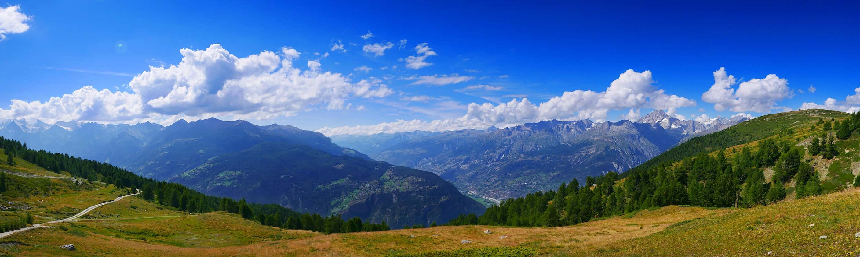 Panoramasicht Visperterminen | © Shutterstock