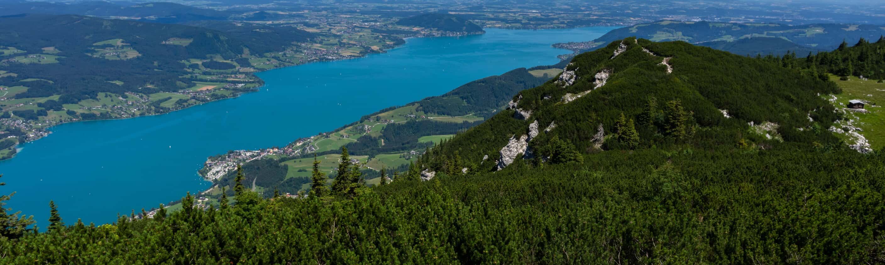 Blick auf den Attersee vom Höllengebirge | © Shutterstock