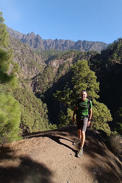 Wanderer La Palma