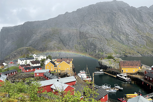 Häuser auf den Lofoten