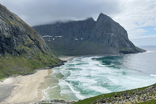 Die Walbucht auf den Lofoten