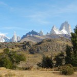 El Chalten mit Fitz Roy im Hintergrund