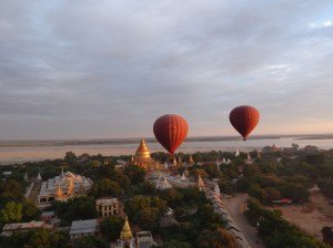 Ballonfahrt über Bagan