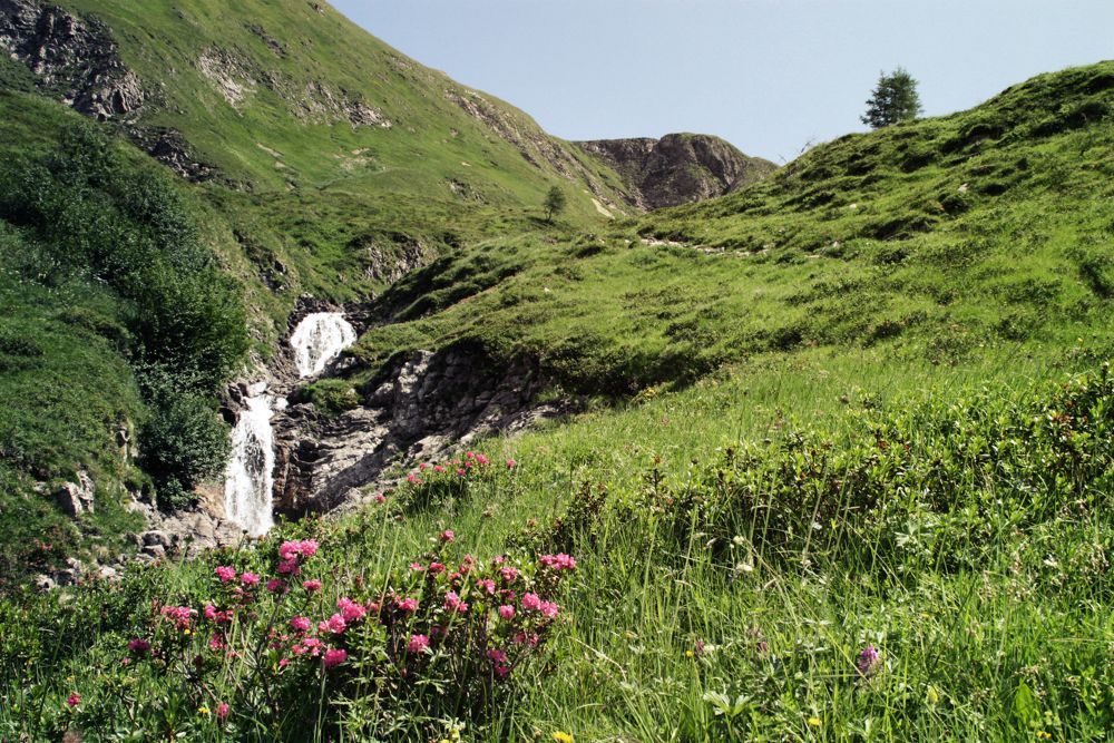 Bei der Alpenüberquerung durch die Lechtaler Alpen