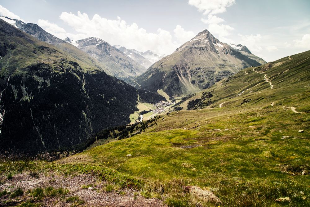 Höhenweg nach Vent