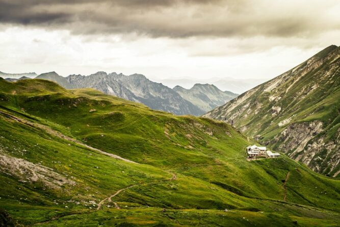 Kemptner Hütte auf der Alpenüberquerung