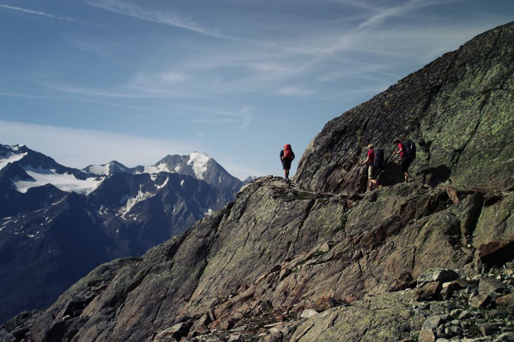 Trittsicher am Höhenweg