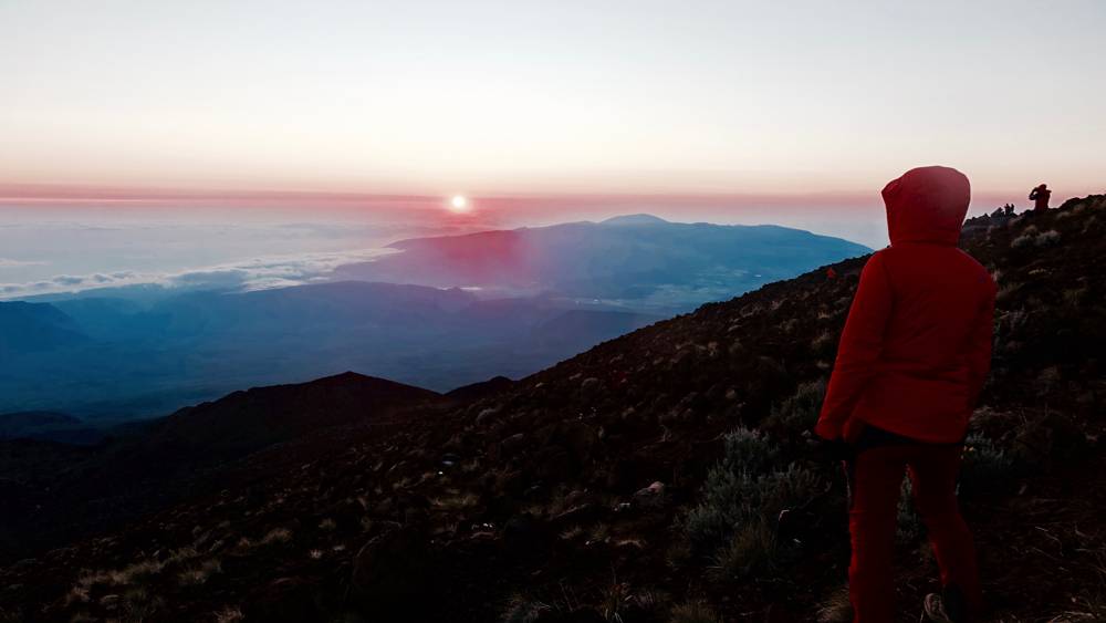 Sonnenaufgang Piton des Neiges