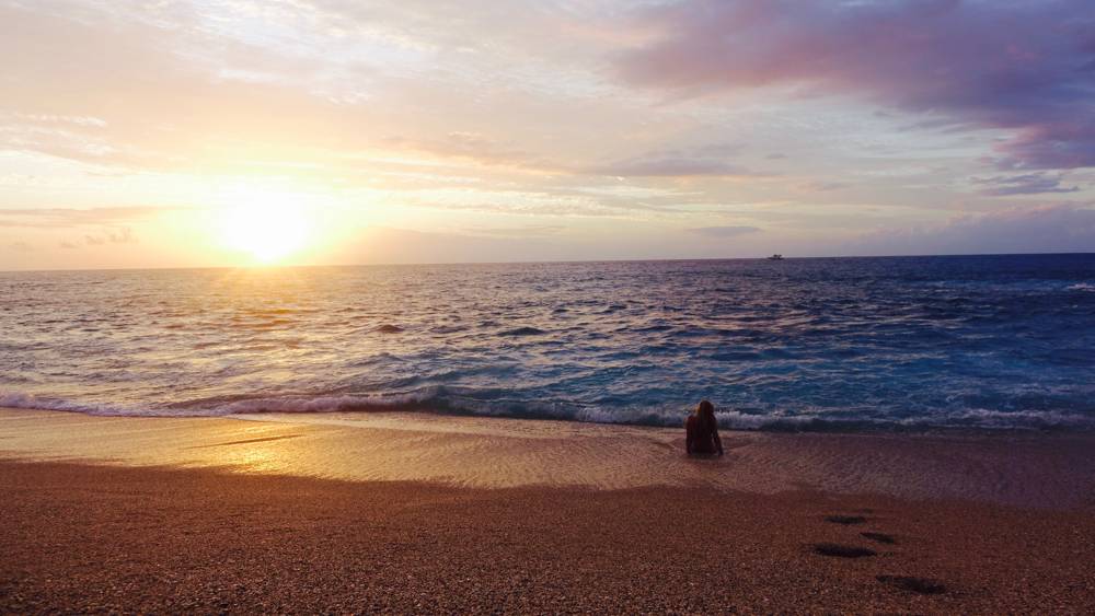 Strand von La Réunion