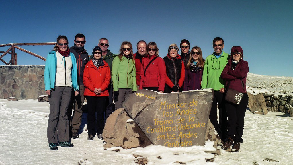 Die Gruppe am Patapampa Pass (4.910 m)