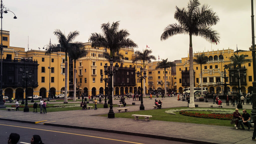 Plaza Mayor in Lima