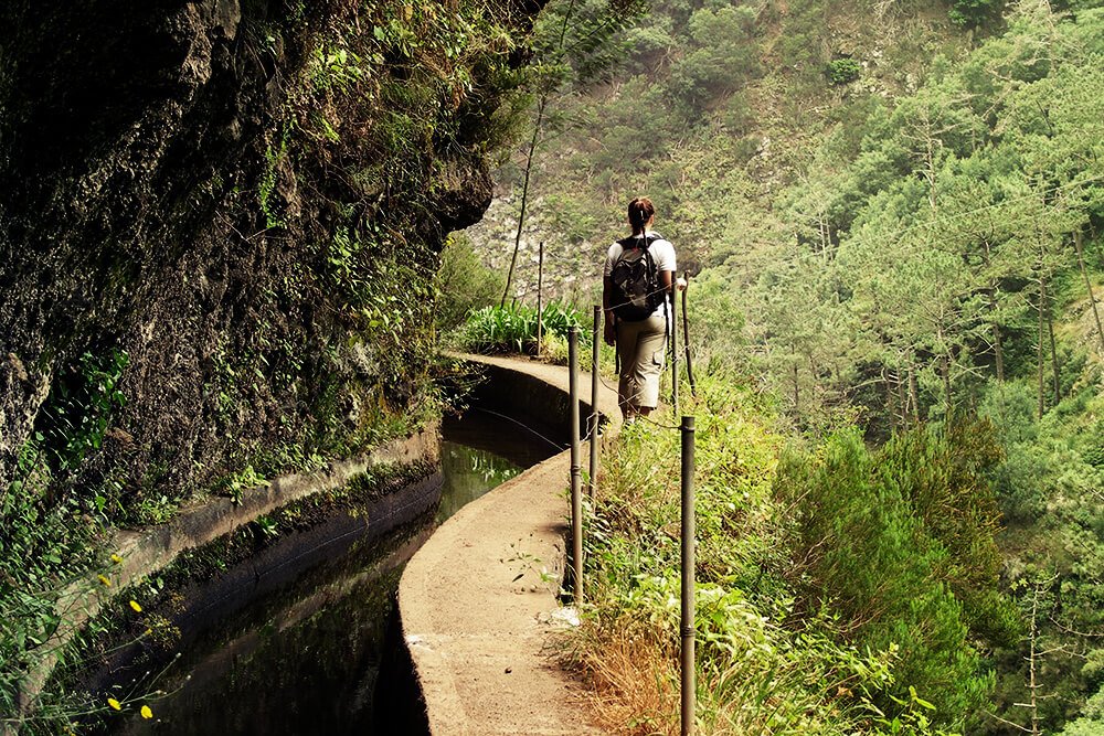 Wandern entlang der Levadas