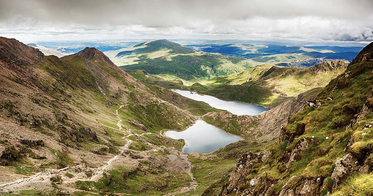 Mt. Snowdon - der höchste Berg in Wales