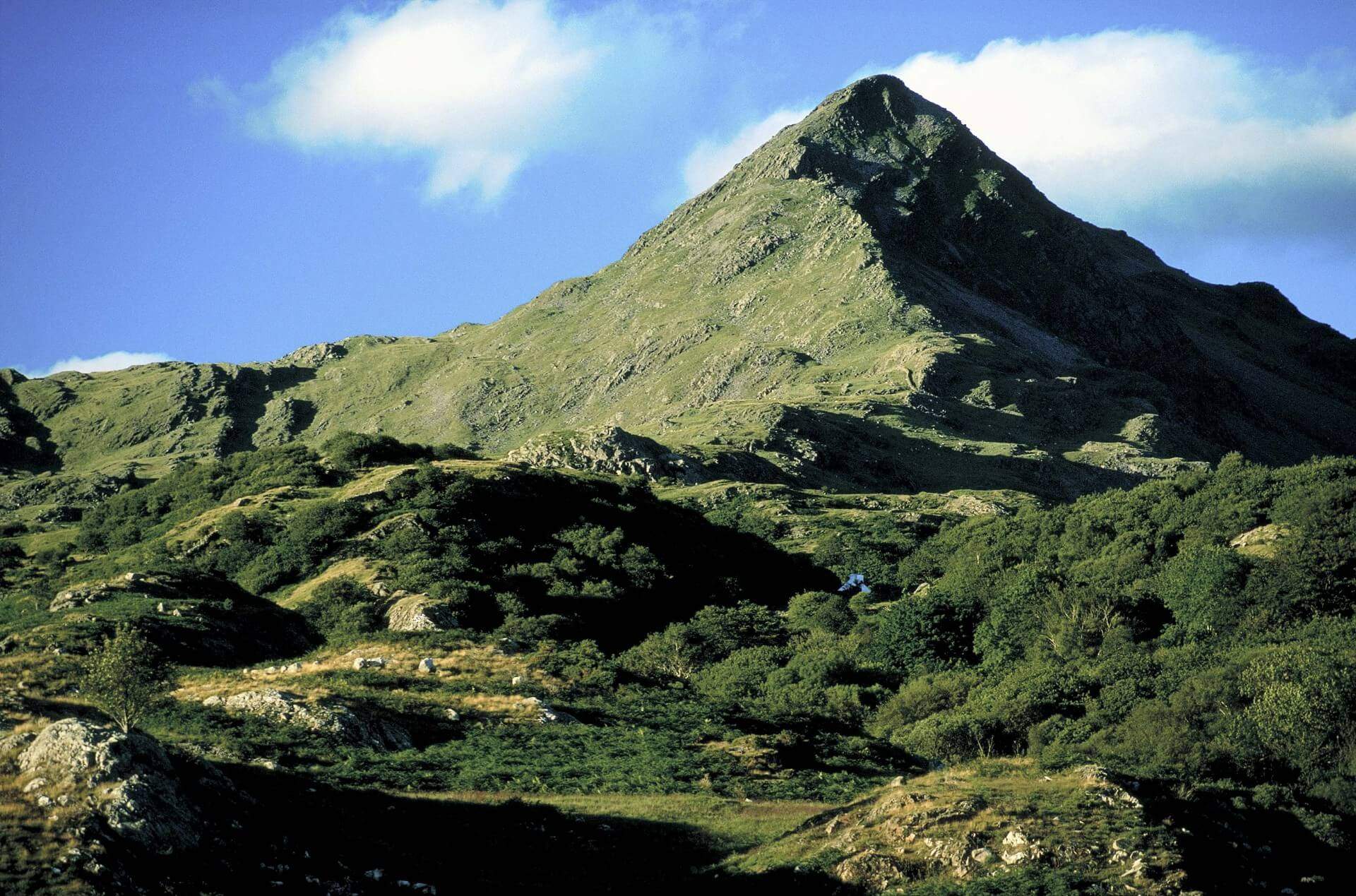Mt. Snowdon der höchste Berg in Wales