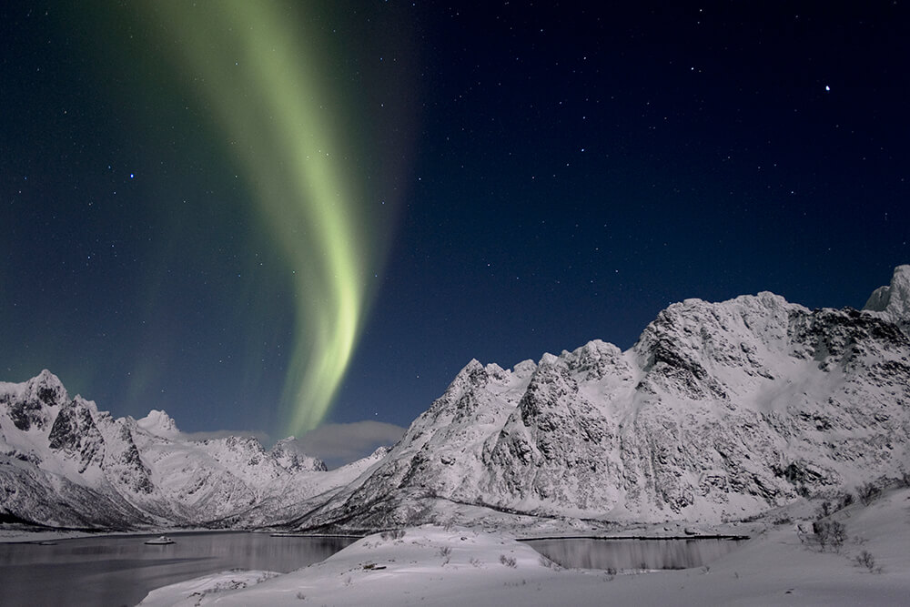 Polarlichter auf den Lofoten