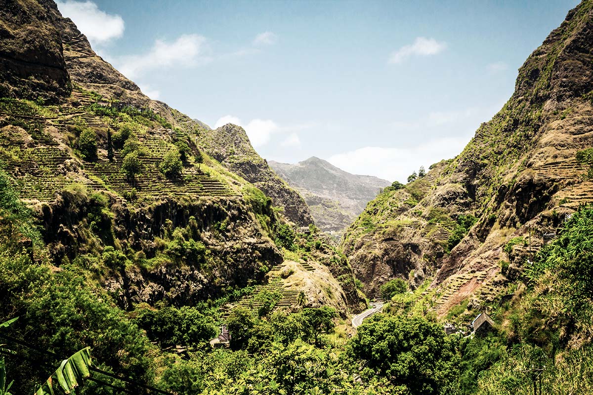 Auf Santo Antao Kap Verde