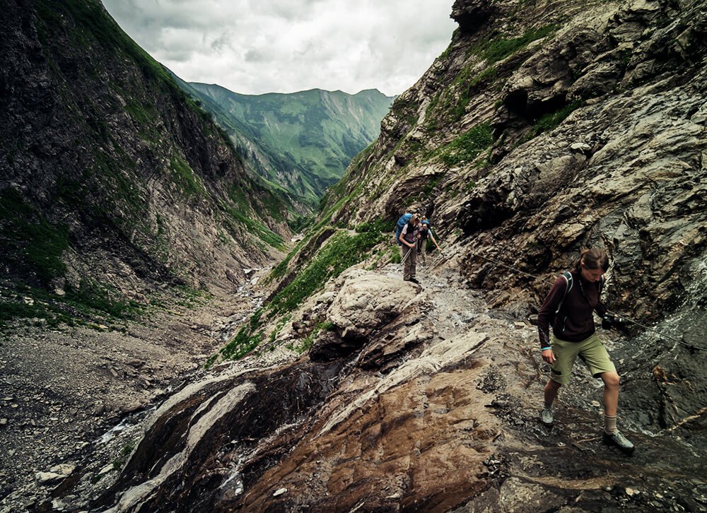 Tipps für sicheres Bergwandern Trittsicherheit & Schwindelfreiheit