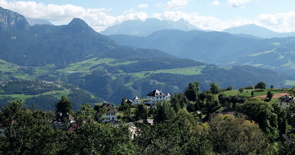 Aussichtspunkt oberhalb des Eisacktals