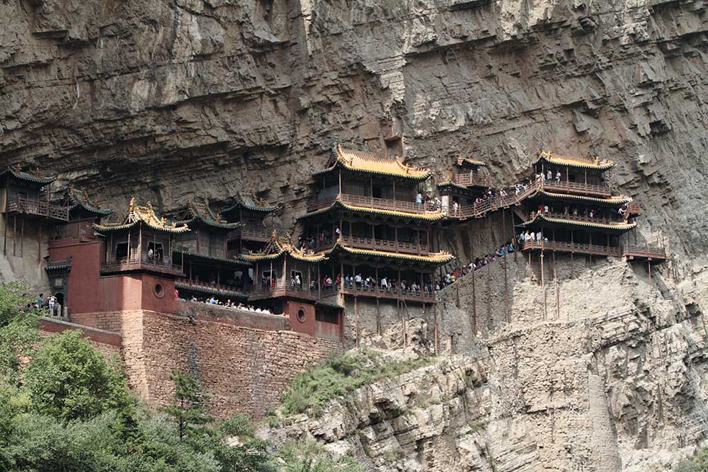 Hängendes Kloster in der Provinz Shanxi