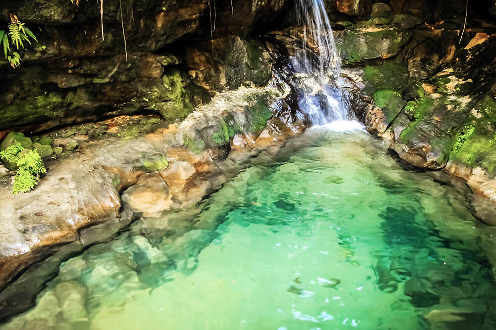 Naturpool im Isalo Nationalpark