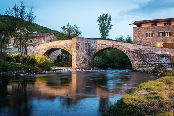 Puente de la Rabia in Zubiri