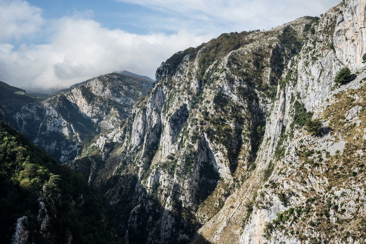 Felswände Kantabrische Kordillere