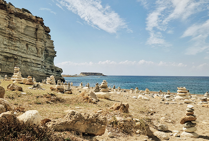 Meerblick Strand Zypern