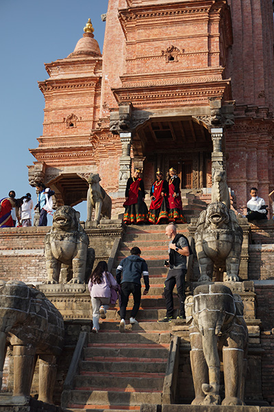 Sightseeing in Bhaktapur