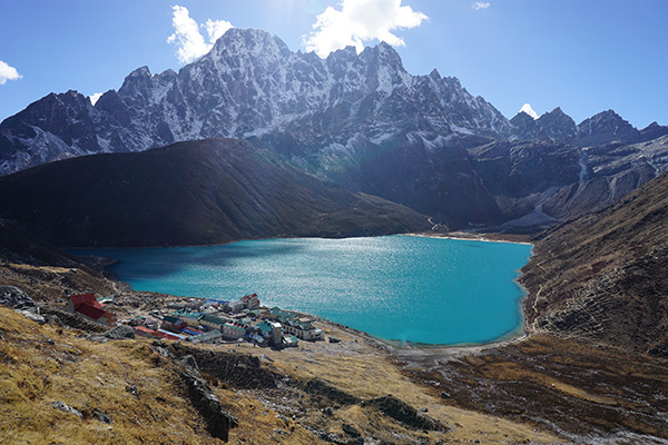 Ausblick vom Gokyo Ri