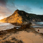 Gerickes Point Coastal Cliffs in Sedgefield auf der Garden Route