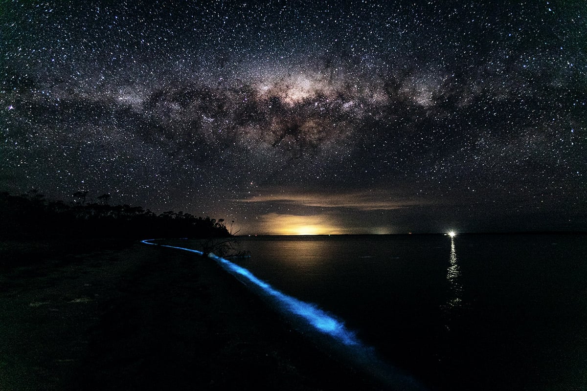 Meeresleuchten: Gippsland Seen Australien